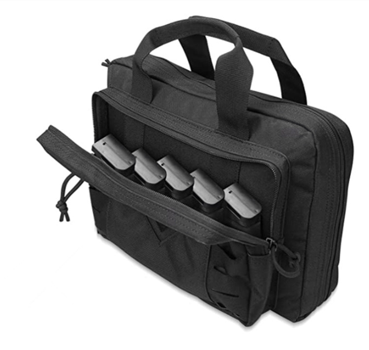 Bolsa de pistola táctica portátil para el hogar bolsa de pistola táctica multifuncional 