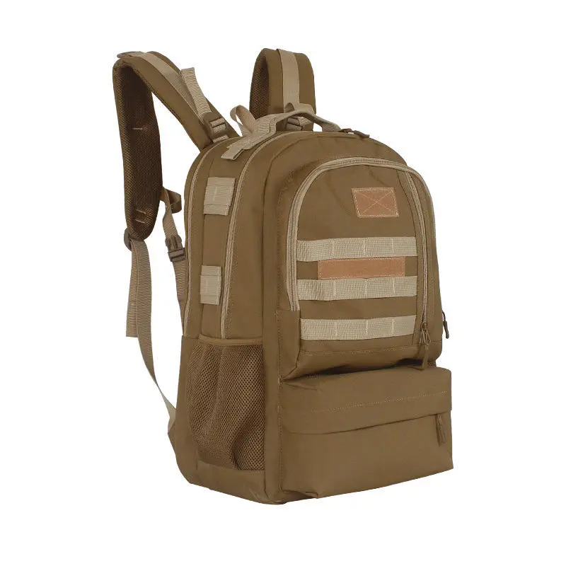 Mochila militar para fanáticos, bolsa de montañismo de viaje de camuflaje 